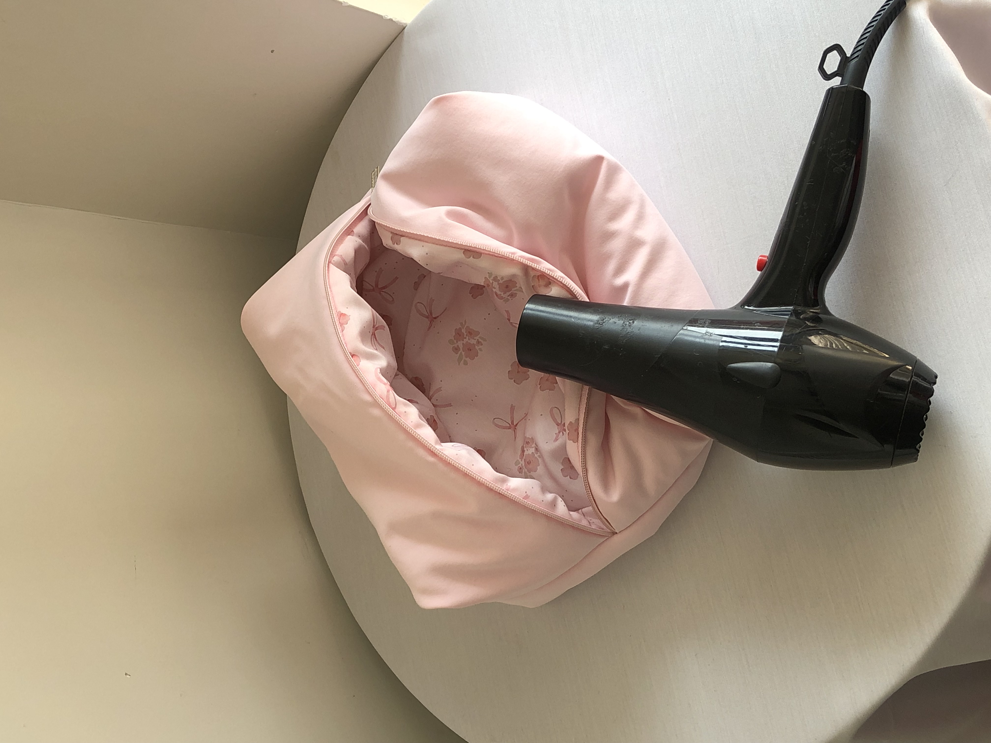 سشوار بگ پافری صورتی/پاپیون صورتی 🎀