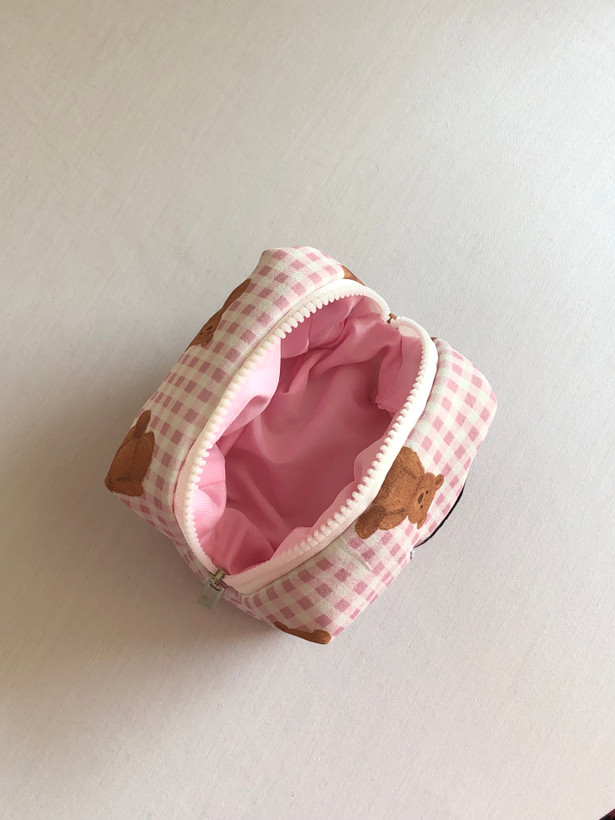 میکاپ بگ خرسی چهارخونه 🧸