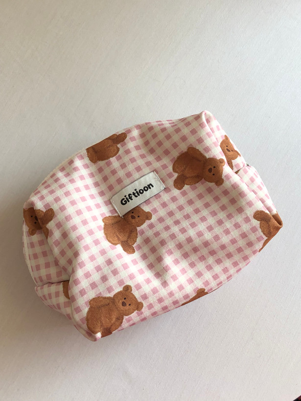 میکاپ بگ خرسی چهارخونه 🧸