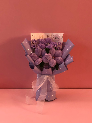 دسته گل یاسی💜