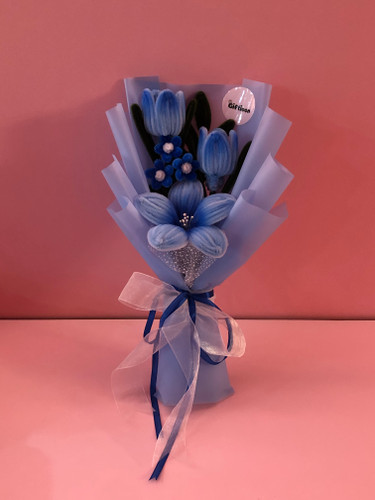 دسته گل آبی 💙