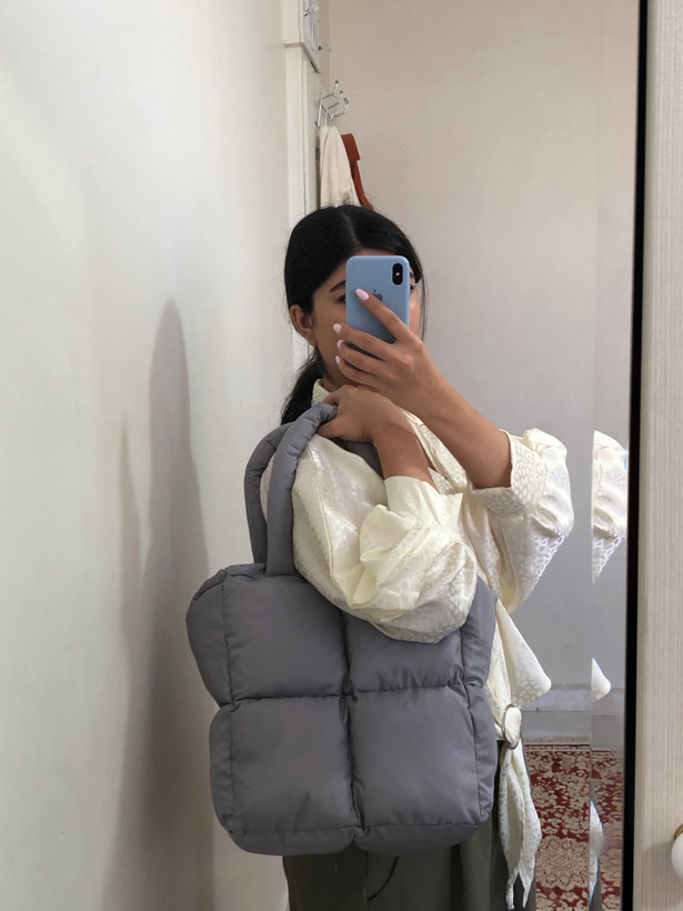 پافر بگ مربعی متوسط ☁️