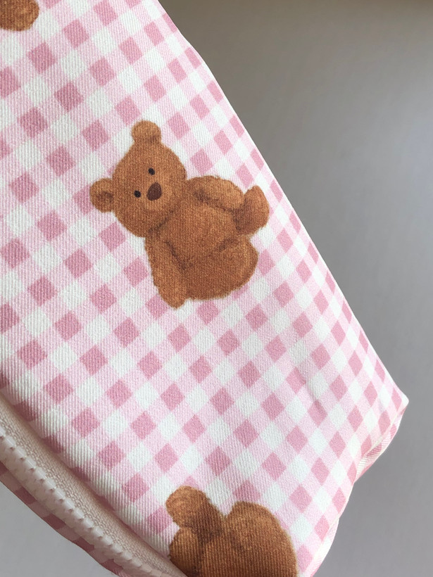 جامدادی خرسی چهارخونه 🧸