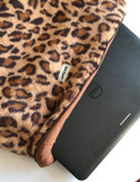 کاور لپتاپ/ آیپد پلنگی قهوه ای 🐆