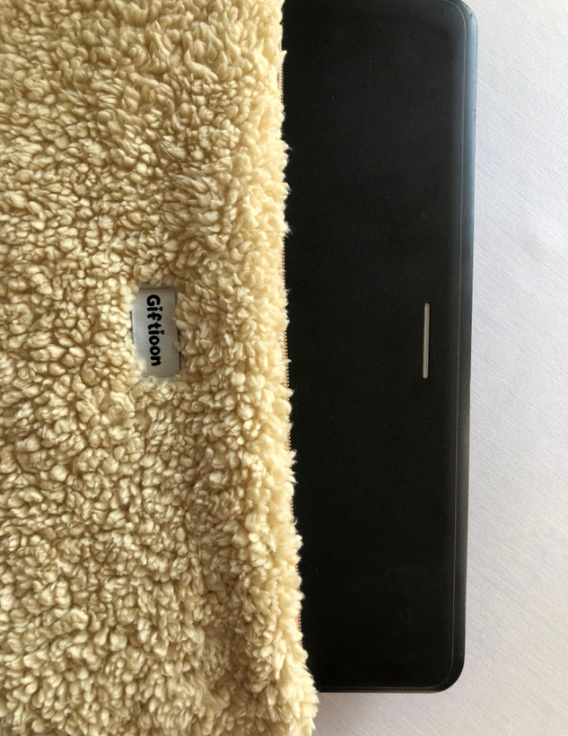 کاور لپتاپ/آیپد تدی کرم 🧸