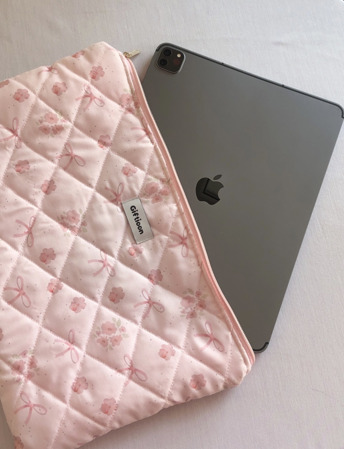 کاور لپتاپ/آیپد پاپیون صورتی 🎀
